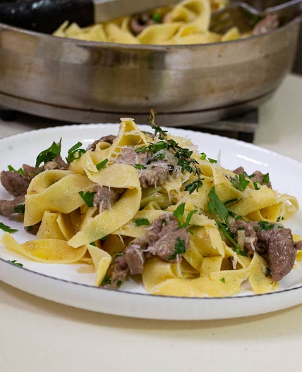 Lamb with Pasta