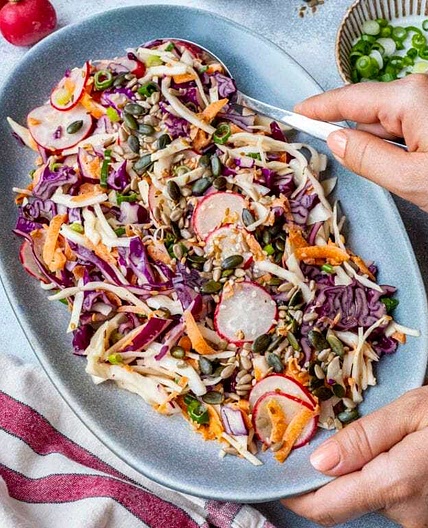 Homemade Nando’s Rainbow Slaw