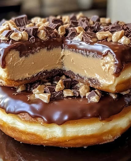 Peanut Butter Cheesecake Donut