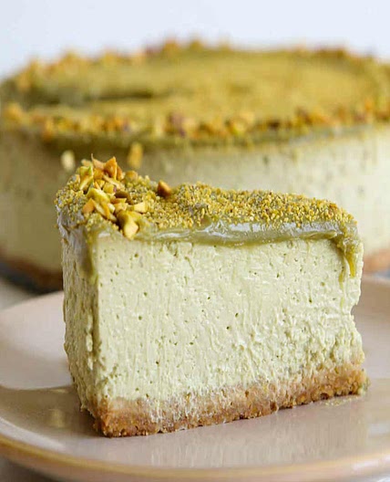 Creamy Pistachio Cheesecake Recipe | No-Bake Dessert | Sharp Blades