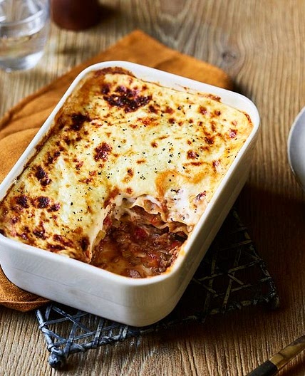 Low-fat lasagne recipe