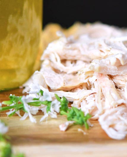 Instant Pot Shredded Chicken from Frozen