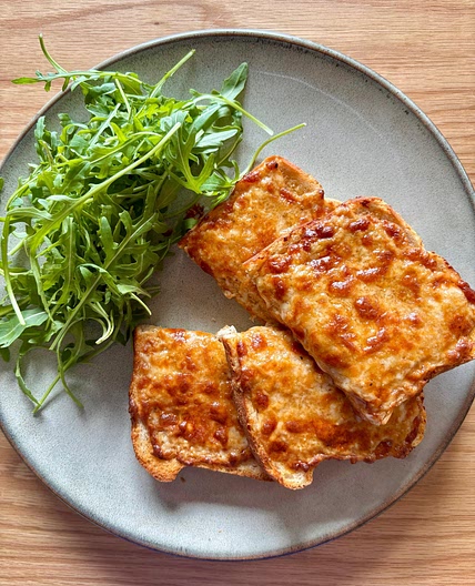 Air Fryer cheese Toastie