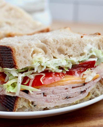 Turkey Sandwich on Sourdough