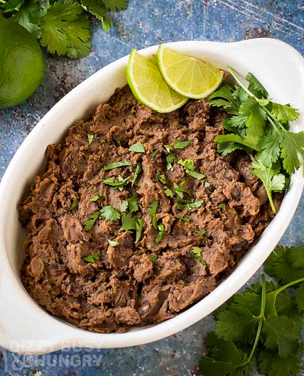 Easy Refried Black Beans