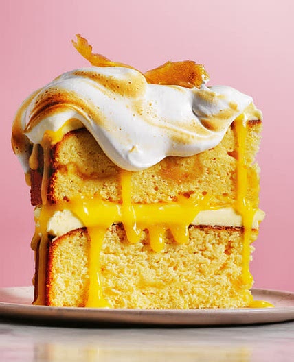 Lemon Meringue Cake