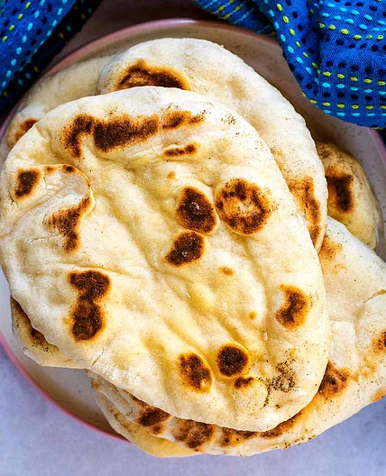 Easy Naan Bread (Yeast Free)