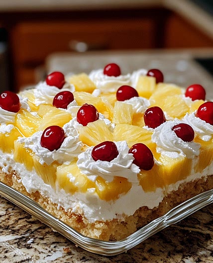 Juicy Pineapple Heaven Cake