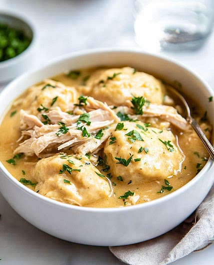 Crockpot Chicken and Dumplings