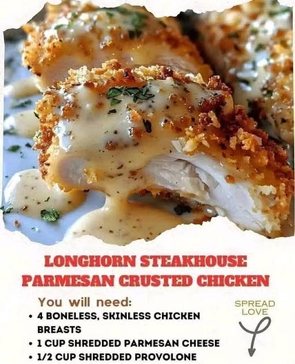Longhorn Steakhouse Parmesan Crusted Chicken