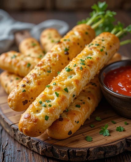Keto Carnivore Garlic Bread Sticks