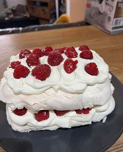 Beza pavlova z air fryer