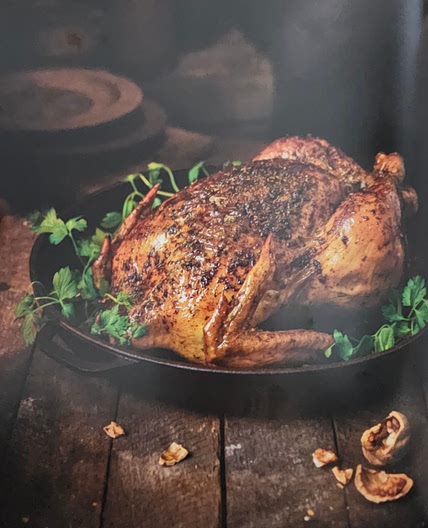Willoughby Roast Chicken with Nuts and Herbs