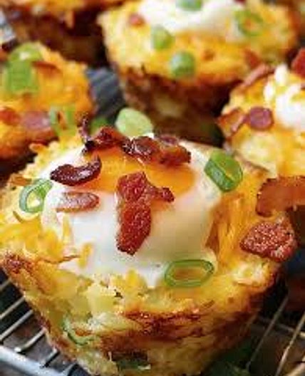 Bacon, Egg, Hashbrown Cups