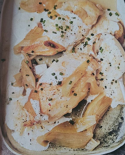Blancs de poulet à la sauce au maroilles