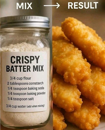 Crispy Batter Mix Recipe