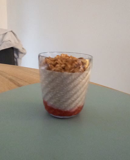 Berry and chia cups