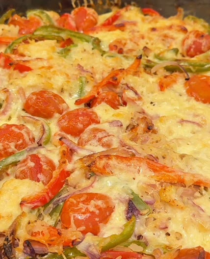 Veggie and Chicken One Pan Dish