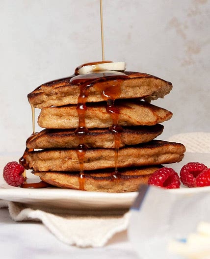 Almond Flour Banana Pancakes