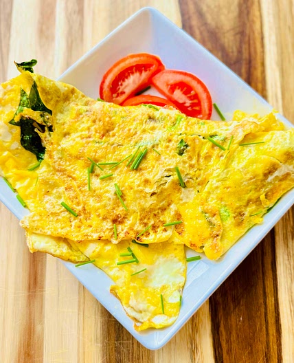 How to Cook an Omelette on a Griddle