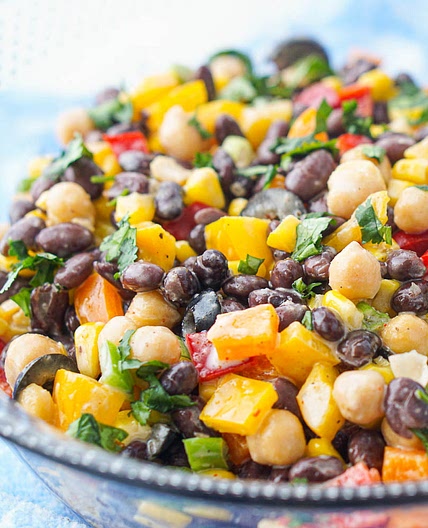 Easy Bean Salad Dip