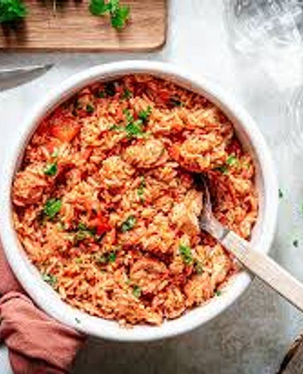 Kip en Worst Jambalaya