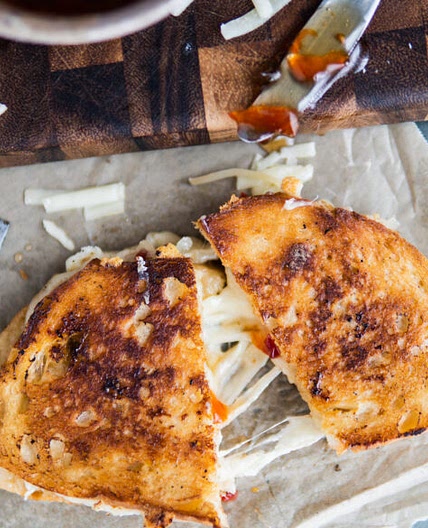 Pepper Jelly Grilled Cheese