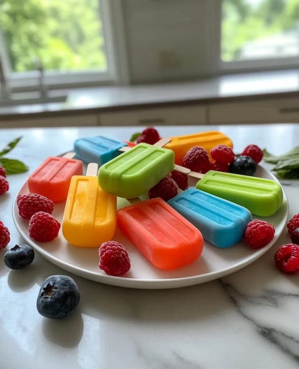 Simple Homemade Popsicles (Just 5 Minutes Prep!)