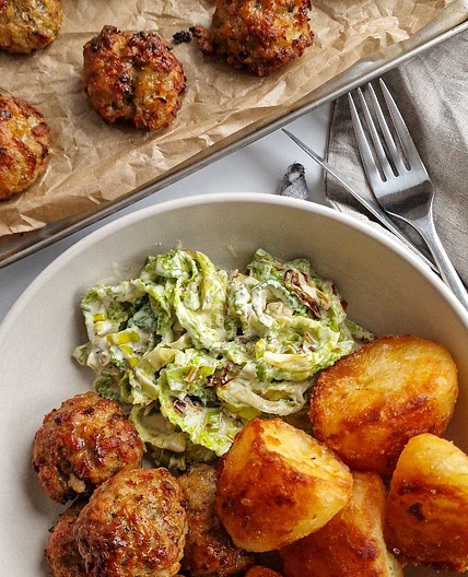 Sage & Onion Chicken Balls