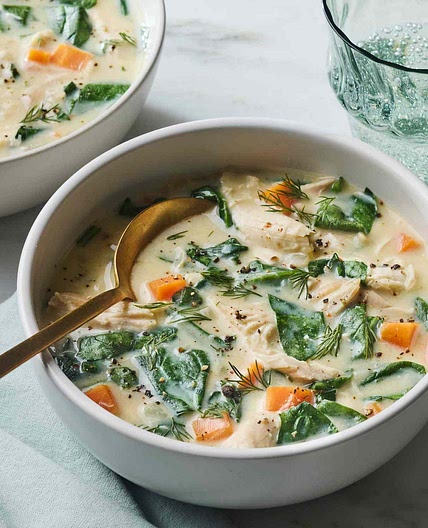 Warm Up With a Quick Lemony Chicken Soup