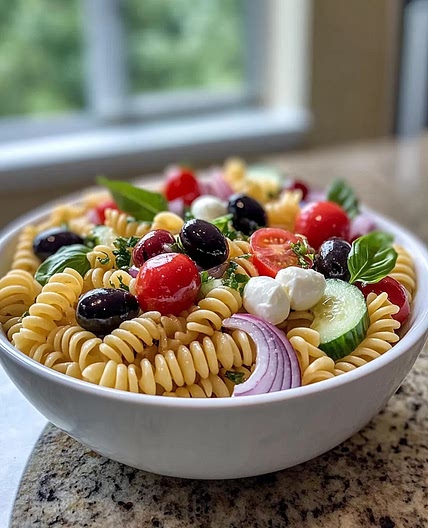 Quick Italian Pasta Salad Recipe - Perfect for Summer Gatherings (20 Min)