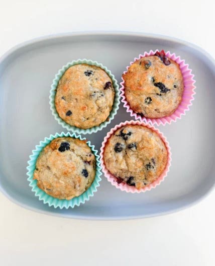 Blueberry Lemon Yogurt Muffins 