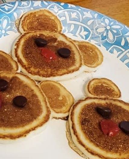 Mickey Mouse pancakes classic recipe