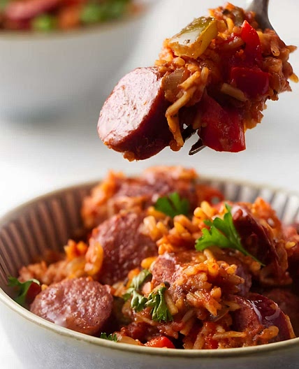 Sausage and Rice Skillet Dinner