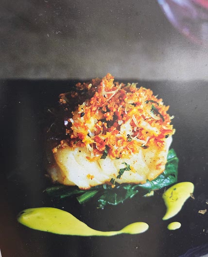 Haddock with crab and kokum crust