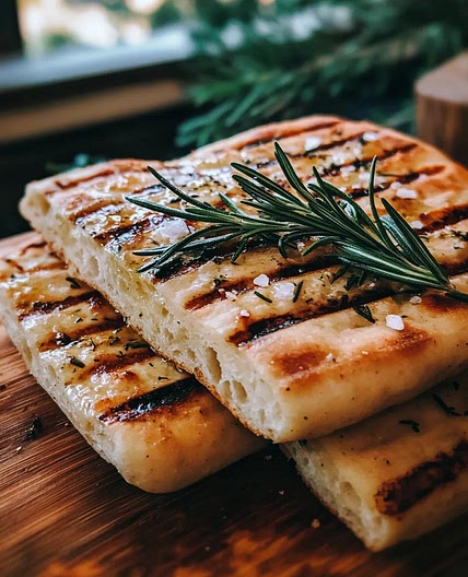 Perfect Grilled Focaccia Bread Recipe: Crispy Outside, Fluffy Inside