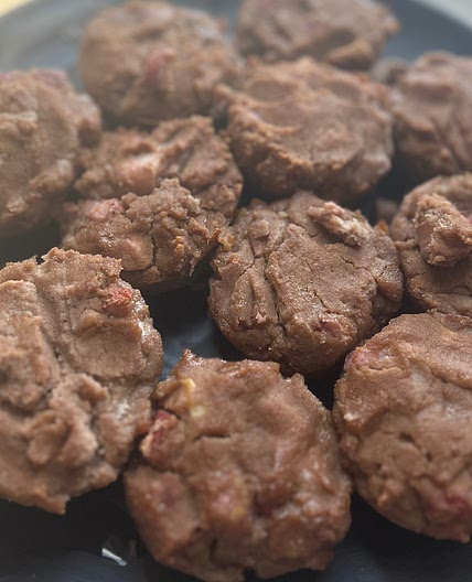 LOW FODMAP Meal Prep- Strawberry Banana Protein Pancake Bites
