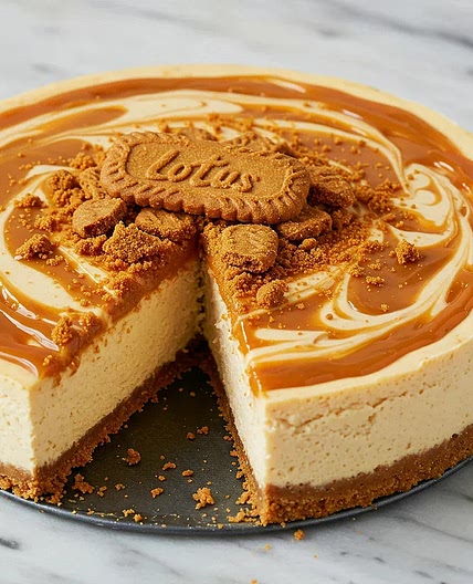 Creamy Lotus Biscoff Cheesecake Recipe – No-Bake Dessert Perfection!
