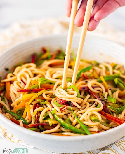 Gluten Free Sesame Udon Salad (Soy Free)