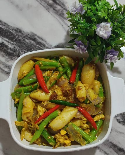 Sotong Kunyit Buncis