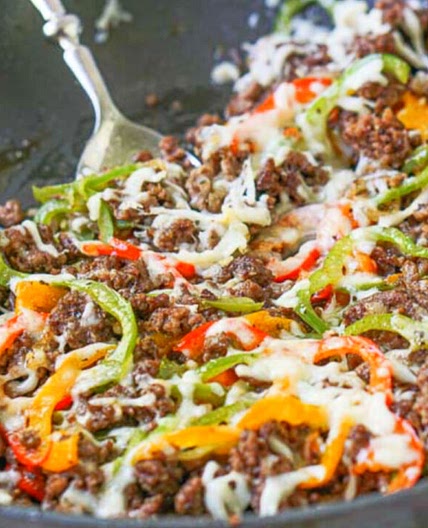Ground Beef Philly Cheesesteak Recipe (Keto)