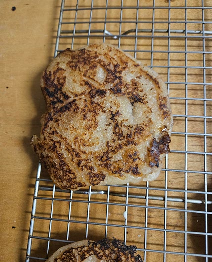 Cassava pancakes