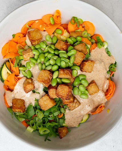 15-Minute High-Fiber, High-Protein Vegetable Salad