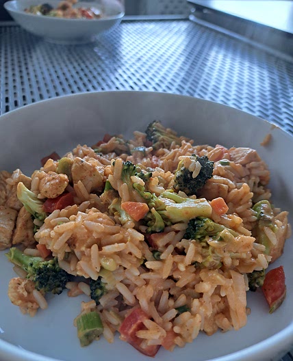 Hähnchencurry mit Gemüse