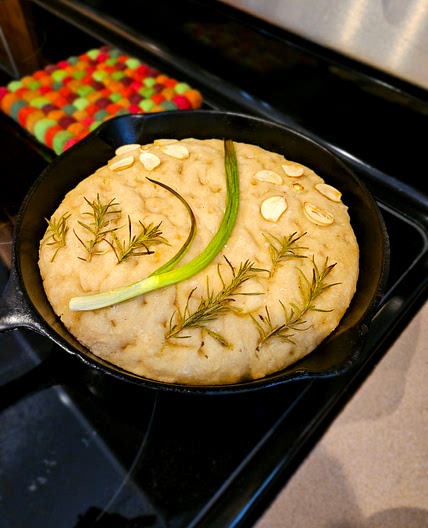 Super easy no knead focaccia