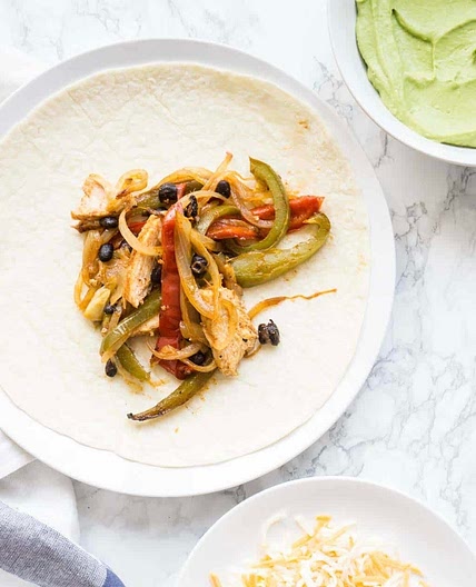Sheet Pan Chicken Fajitas