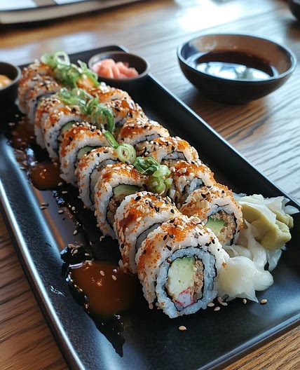 Simple Vegan California Rolls (No Special Equipment)