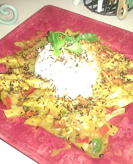 Thai Pineapple Curry Chicken
