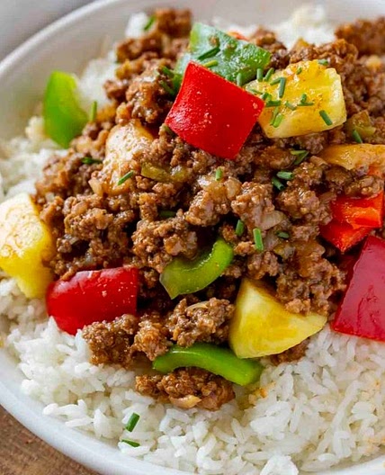 Low-Histamine Hawaiian-Inspired Ground Beef