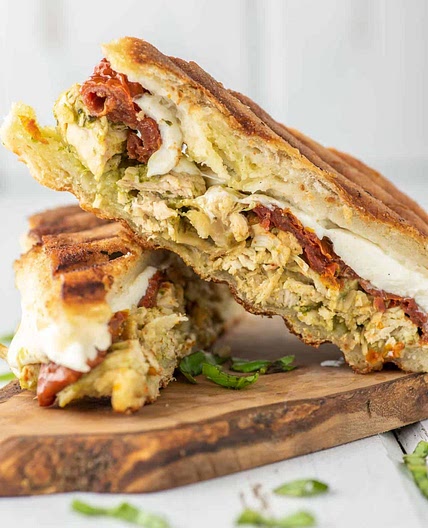 Low-Histamine Chicken Pesto Panini